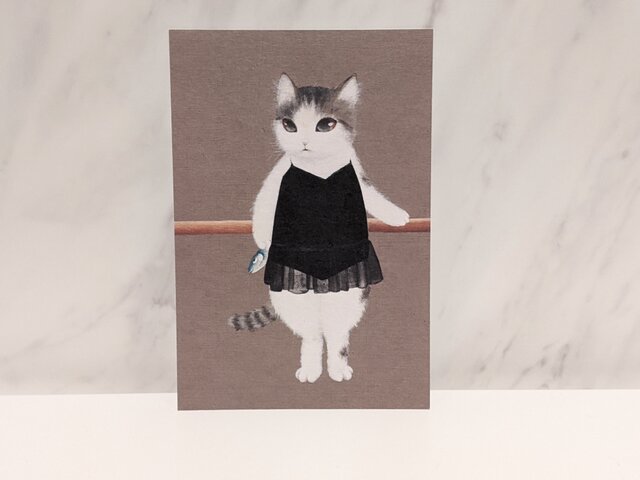 ポストカード≪28番≫ 他選べる3枚セット 【バーレッスンを始めま