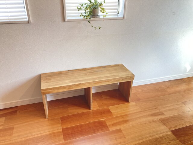 ハンドメイド シェルフベンチ ベンチシェルフ | iichi 日々の暮らしを心地よくする