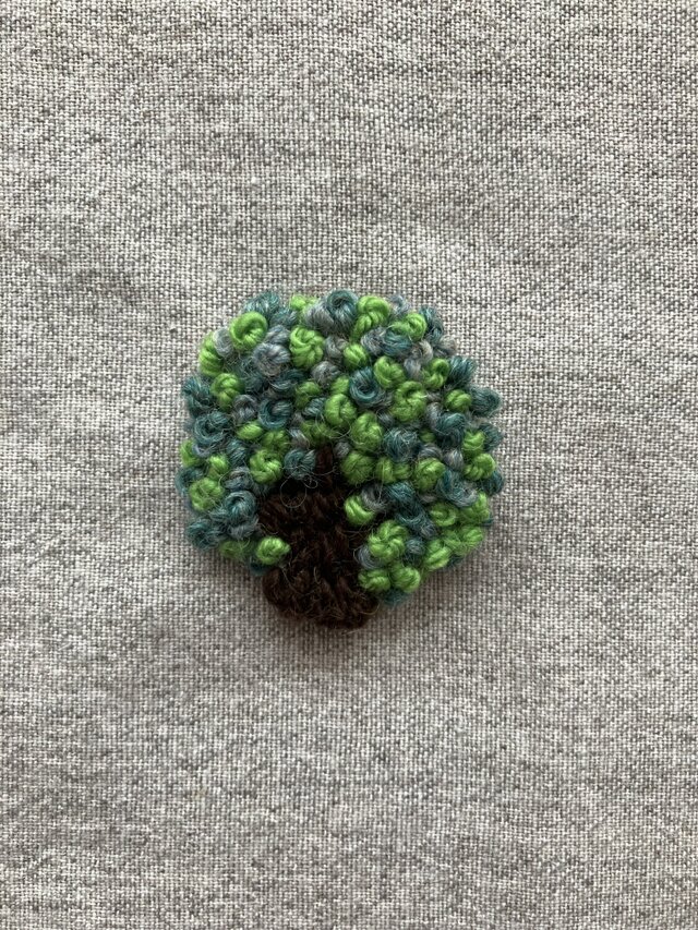 木（みどり）＊ブローチ