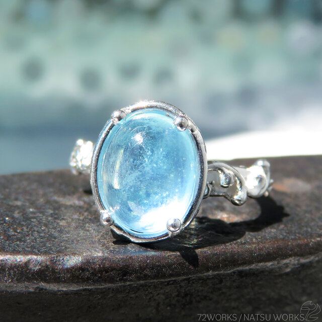 アクアマリン リング / Aquamarine Ring l l