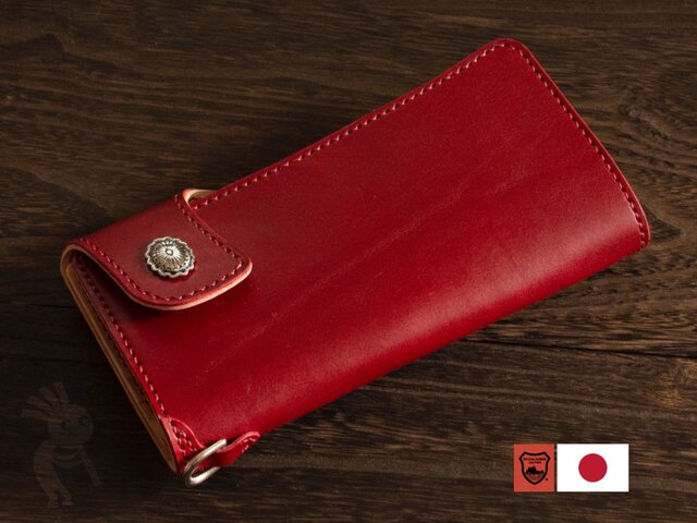 栃木レザー　バイカーズ　ウォレット バイカーズウォレット 栃木レザー 財布 ウォレット サドルハーフ