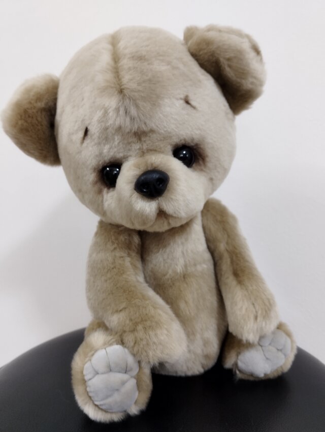 ふわふわぬいぐるみ☆フェイクファー☆くまさん☆ | iichi 日々の