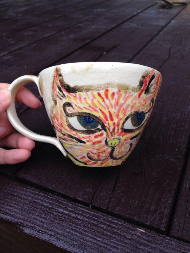 猫マグカップの画像1枚目