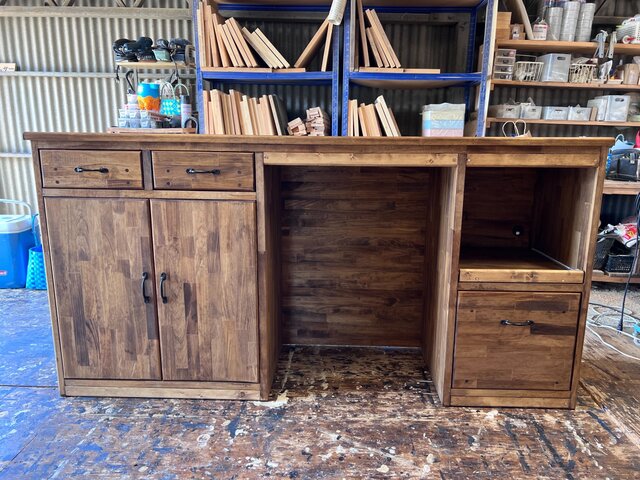 在庫あり　即納　キャビネット　棚　ダーク　ブラック　キッチン　リビング　天然木 hotaru キッチンキャビネット キッチン ダークウォールナット