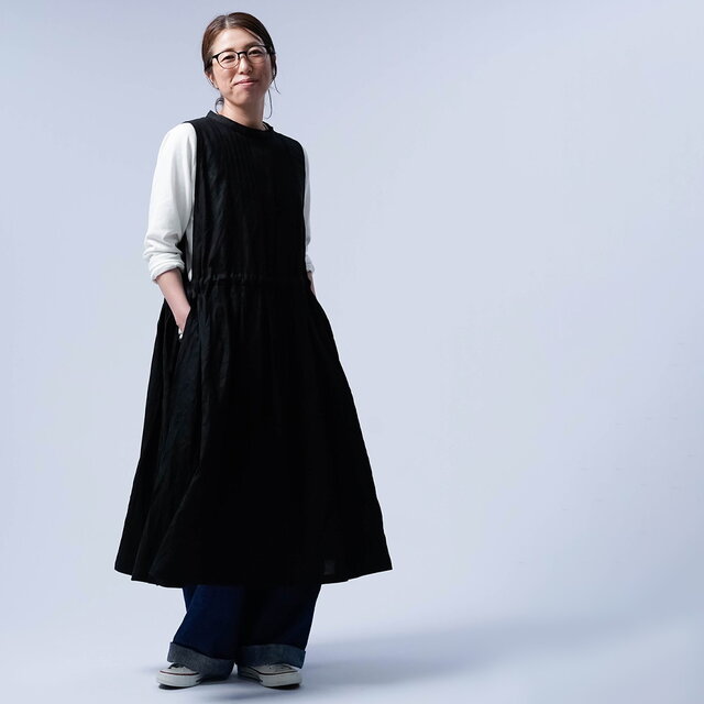 wafu. リネンワンピース　ブラウン wafuのリネンワンピースについて 【 wafu 】 linen clothing