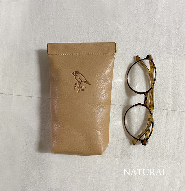 [文鳥] バネポーチバネポーチ(メガネケース)