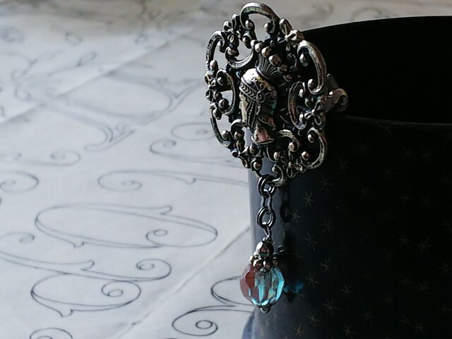 c*♪様 サフィレットのブローチ c*♪様 サフィレットのブローチ