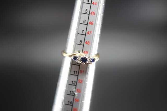 英国 イギリス ビンテージ ゴールド リング 指輪 レディース 天然