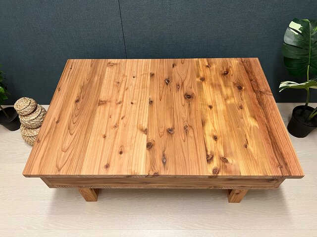 昭和レトロ 木製テーブル 膨らみのある長方形 昭和レトロ 木製テーブル 膨らみのある長方形