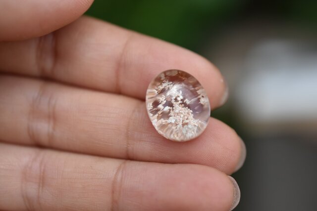 立体☆ホワイトピンク☆ガーデンクォーツs843 | iichi 日々の暮らしを