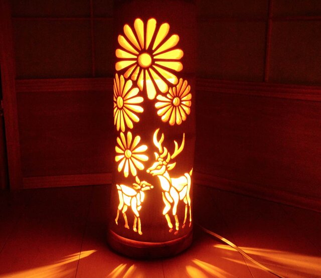 竹灯り・竹あかり・竹灯籠 ～～ 癒しの灯り☆まほろばの夜