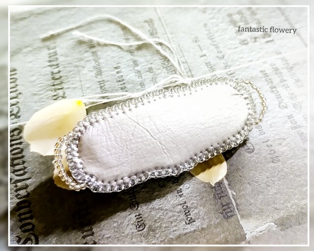 DOUBLE MAISON ビーズブローチ(帯留め) DOUBLE MAISON ビーズブローチ(帯留め)