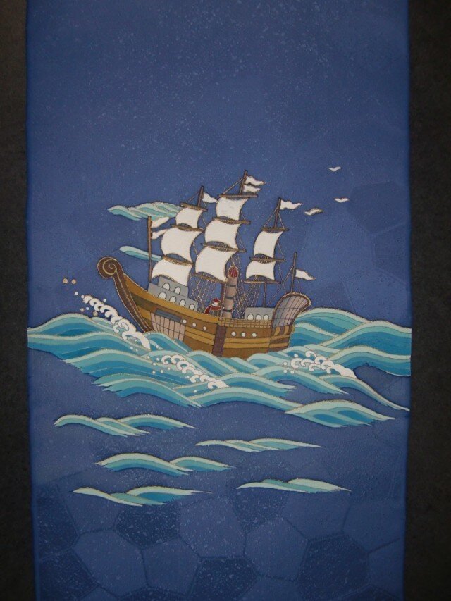 袋帯南蛮船 Iichi ハンドメイド クラフト作品 手仕事品の通販