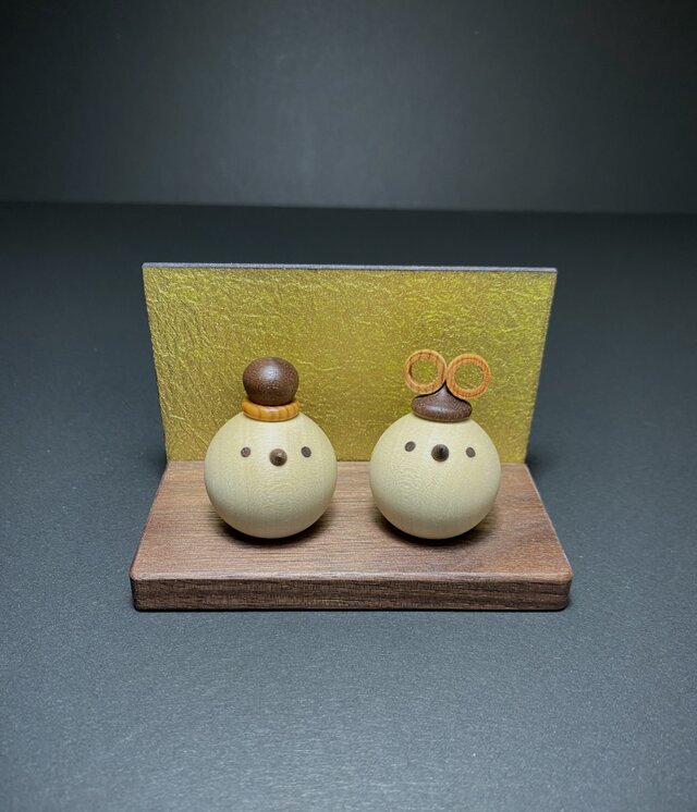 シマエナガ「七夕人形」