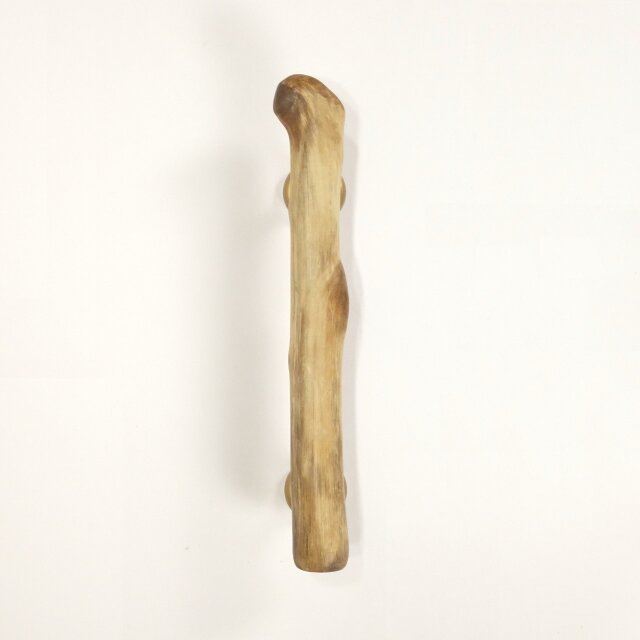 【温泉流木】力強いコンパクト流木のドアハンドル・手すり 木製 自然木 流木インテリア