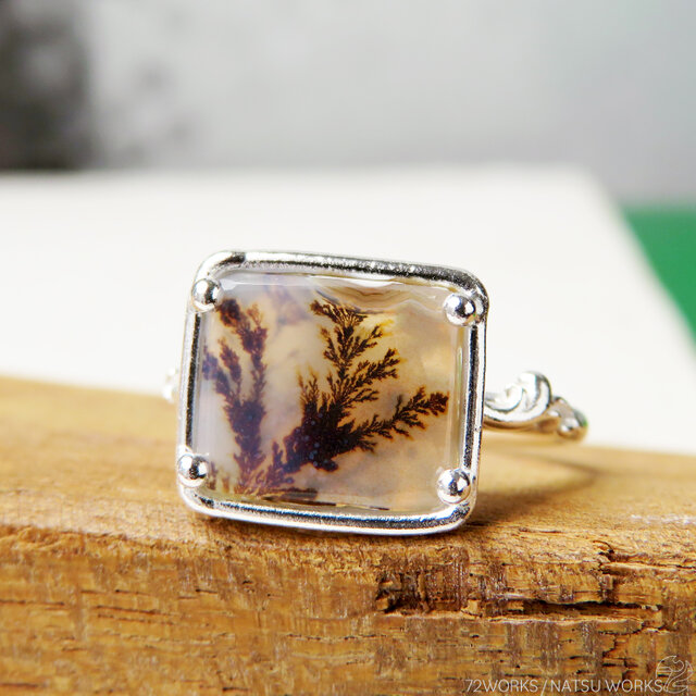 デンドリティック アゲートリング / Dendritic Agate Ring 5f | iichi