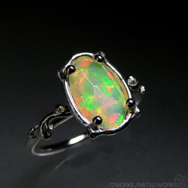 エチオピア オパール リング / Ethiopian Opal Ring 5b | iichi 日々の