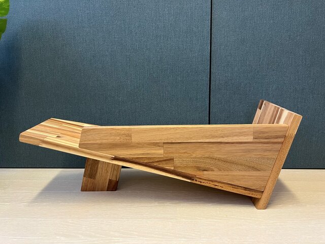 【送料無料】 ブックシェルフ アングル形 アカシア 小物置き 送料無料】 ブックシェルフ アングル形 アカシア 小物置き | iichi