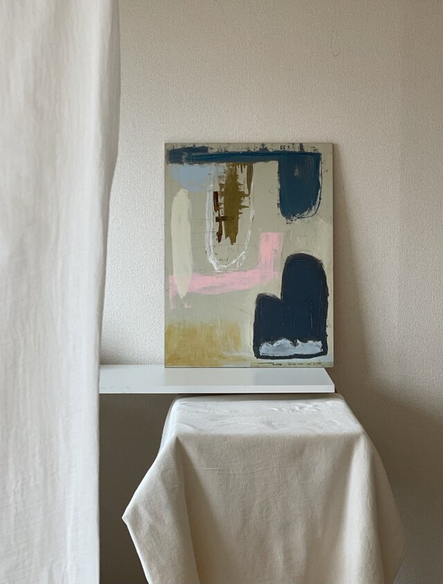 抽象画、現代アート、インテリア、ヒーリングアート、原画、油絵 原画 7 絵画 抽象画 日本画 現代アート インテリアアート