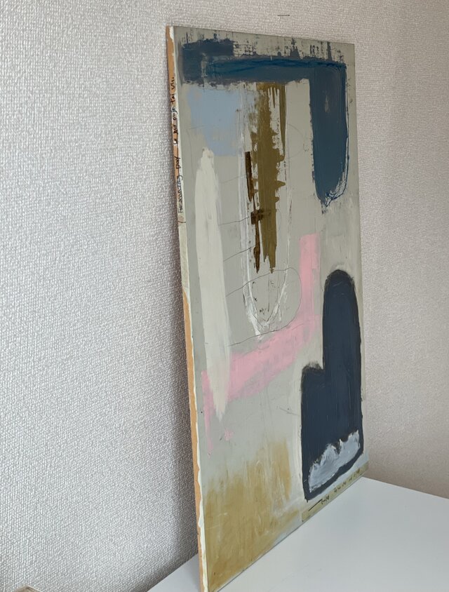 現代アート【原画】Roimos art 油絵 オーナメント 絵画 壁掛け