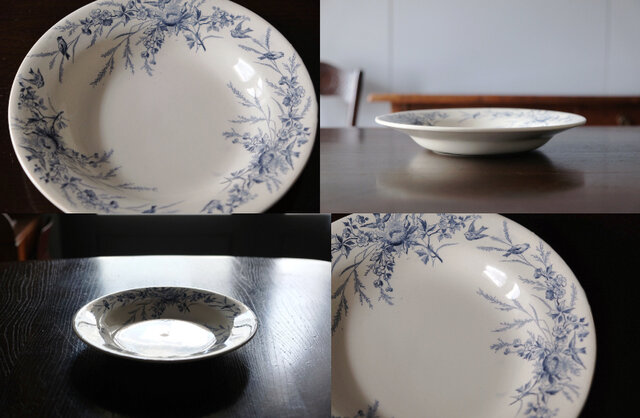 クレイユモントロー リノット Creil&Montereau Linotte 深皿