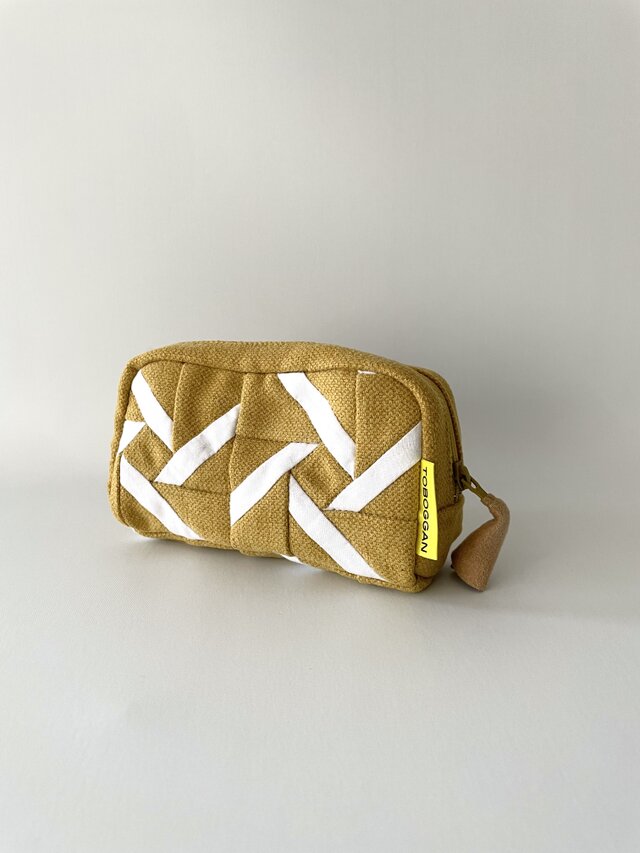 ピースワークポーチ　shooting star 003／mustard