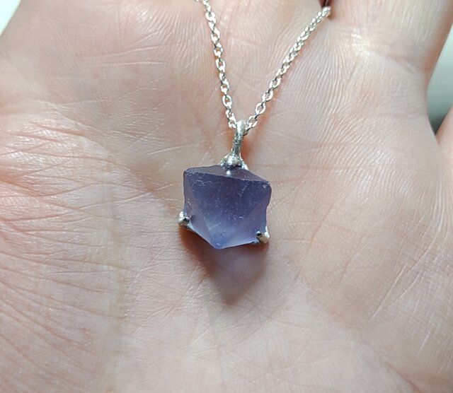 フローライト　お値下げ中 ブルーフローライト＊925 pendant | iichi 日々の暮らしを