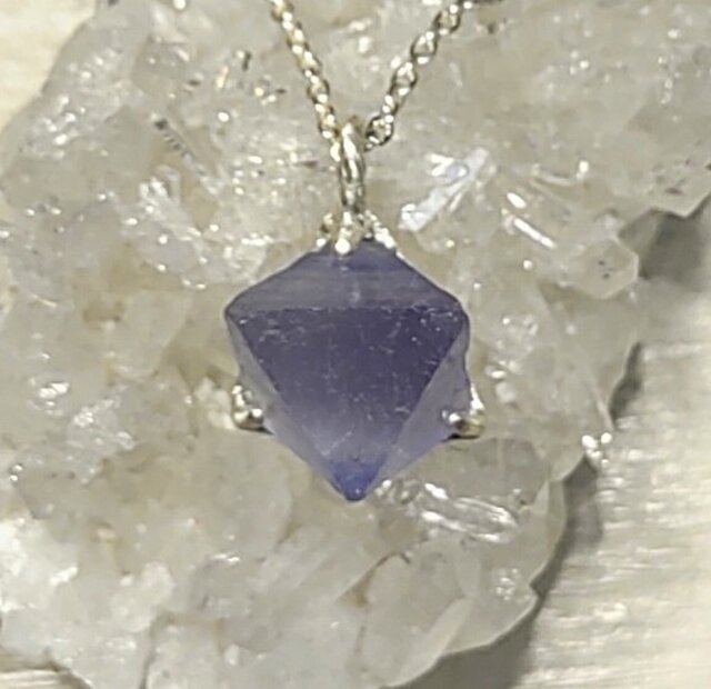 フローライト　お値下げ中 ブルーフローライト＊925 pendant | iichi 日々の暮らしを