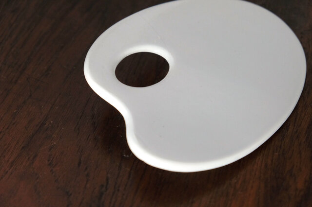 クレイユモントロー 陶器のパレット クレイユモントロー 陶器のパレット