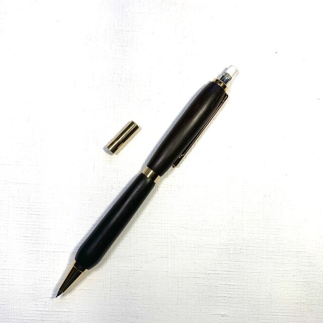 銘木・本紫檀のシャープペン (0.5mm） | iichi 日々の暮らしを心地よく 