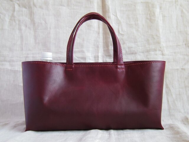 I様オーダー品】ラクダ革の横長トートバッグ（Lサイズ