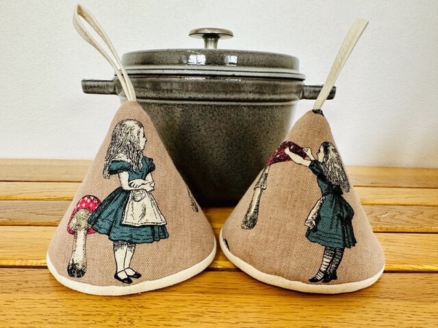 特別送料無料！】 三角鍋つかみ staub ストウブ ホーロー鍋 ミトン 鍋つかみ