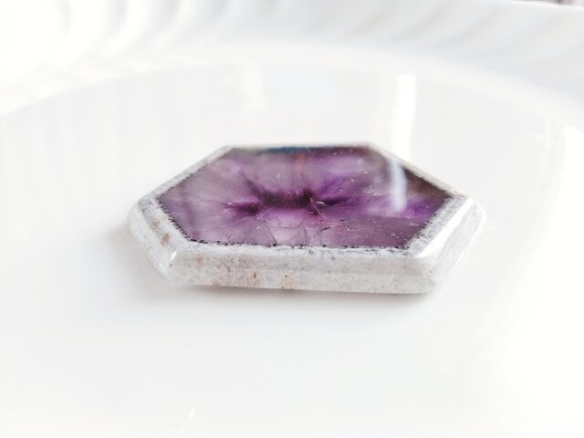 トラピッチェアメジスト ルース トラピッチェアメジスト【大】60x49mm ルース | iichi 日々の暮らしを