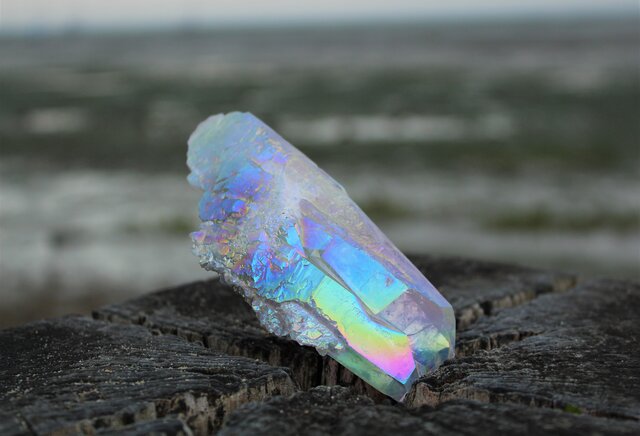 エンジェルオーラクォーツ ポイント大 | iichi 日々の暮らしを心地よく