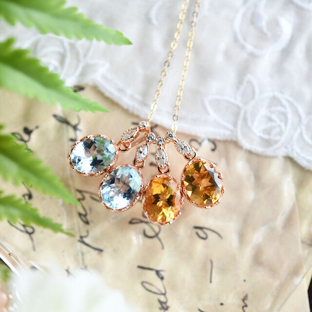 Popular jewelry 14k GOLD ネックレス ポピュラージュエリー ゴールド 