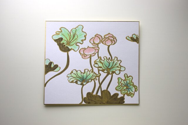 手描き絵画「Ritual」日本画　オリジナル　原画 it-64997f2f6f7aa-1200.jpg