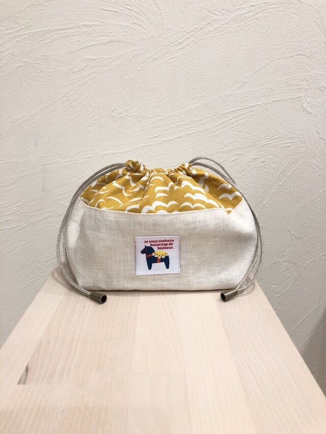 弁当袋　巾着　ダーナラホース