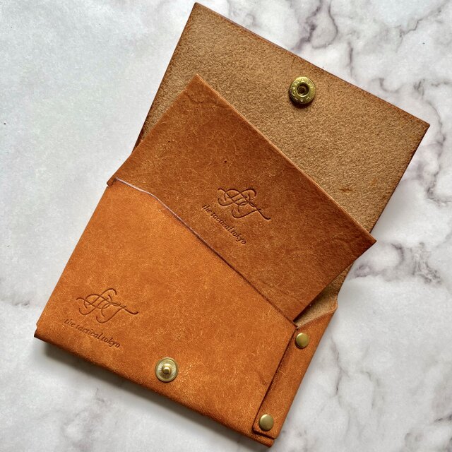 【イタリアンレザー】名刺入れ  ブラウン