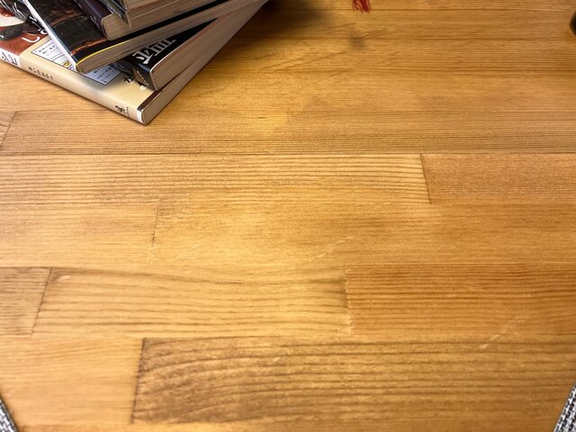 送料無料】 ローテーブル 丸形 転倒防止切欠き 120cm パイン