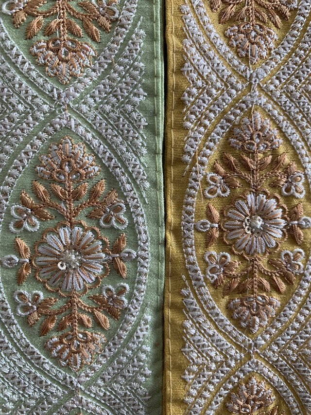 インド刺繍リボン50センチ6色セット
