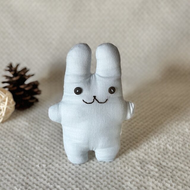 ダブルガーゼのちびフニータ（うさぎのぬいぐるみ）