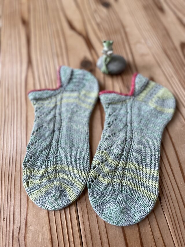 No.1237 夏うつぼソックス126匹め