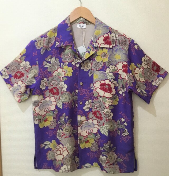 総花ビッグアロハシャツ