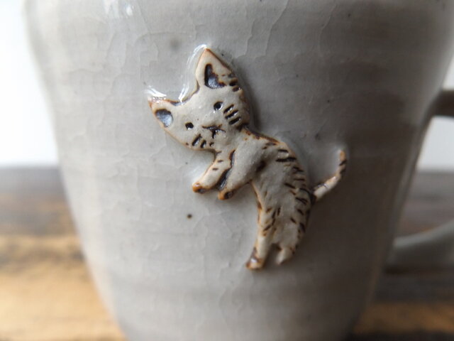 ねこマグ（白ねこぜ） | iichi 日々の暮らしを心地よくする