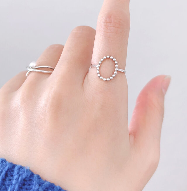 あとむ UNKNOWN Silver925ラウンドデザイン シルバーリング unknown.japan お待たせ致しました！ 大人気シルバー