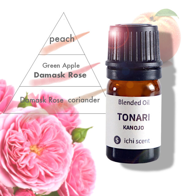 ichi scent【となりのカノジョ】となりのココロ｜心を包み込む、愛のフローラルフルーティ・ブレンドアロマ