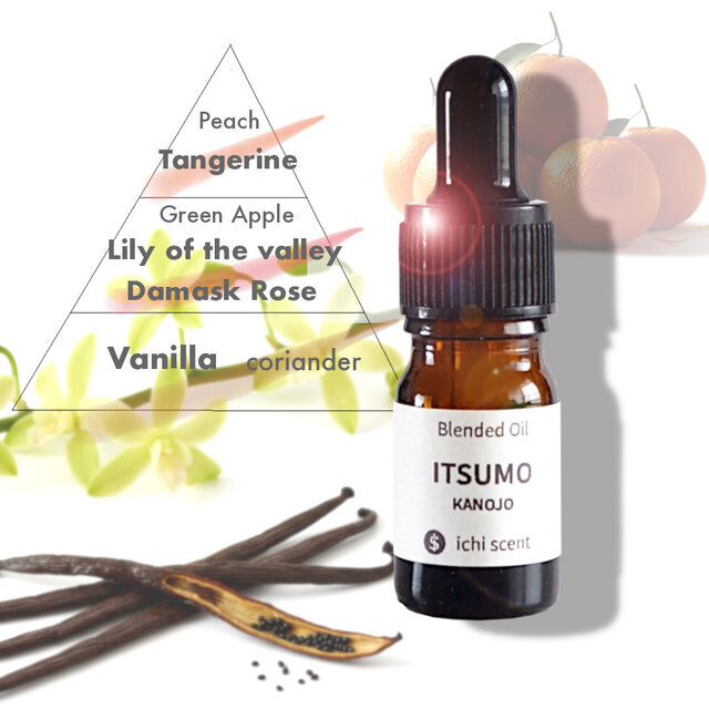 ichi scent【いつものカノジョ】STAND BY ME｜やさしさとぬくもりの、フローラルシトラスアロマ