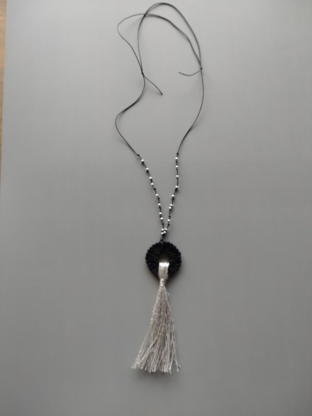 ネックレスタッセル　D