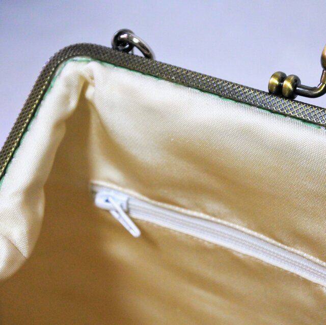 帯リメイク がま口ショルダーバッグ | iichi 日々の暮らしを心地よく