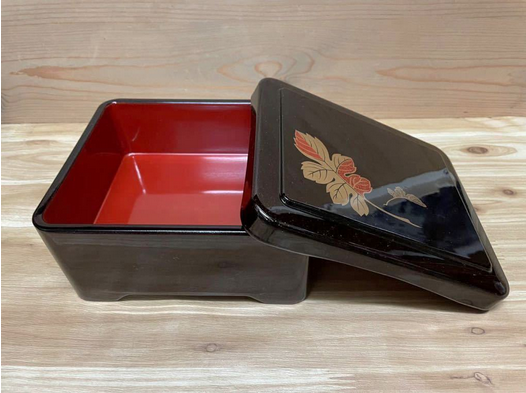 ◇新品◇日本製/一ツ葉/重箱/6個組◇1個のサイズ/蓋の外径/約16.7cm